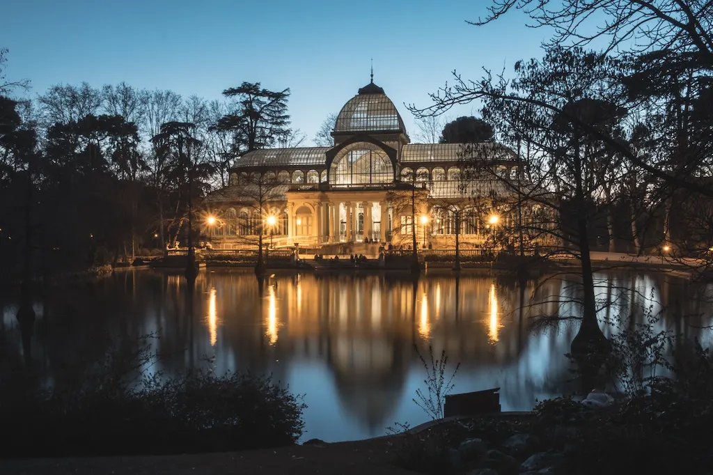 parque del retiro en Madrid