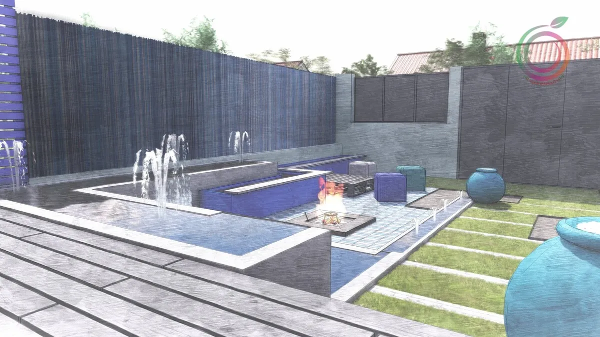 Riad amalarico render boceto (4)