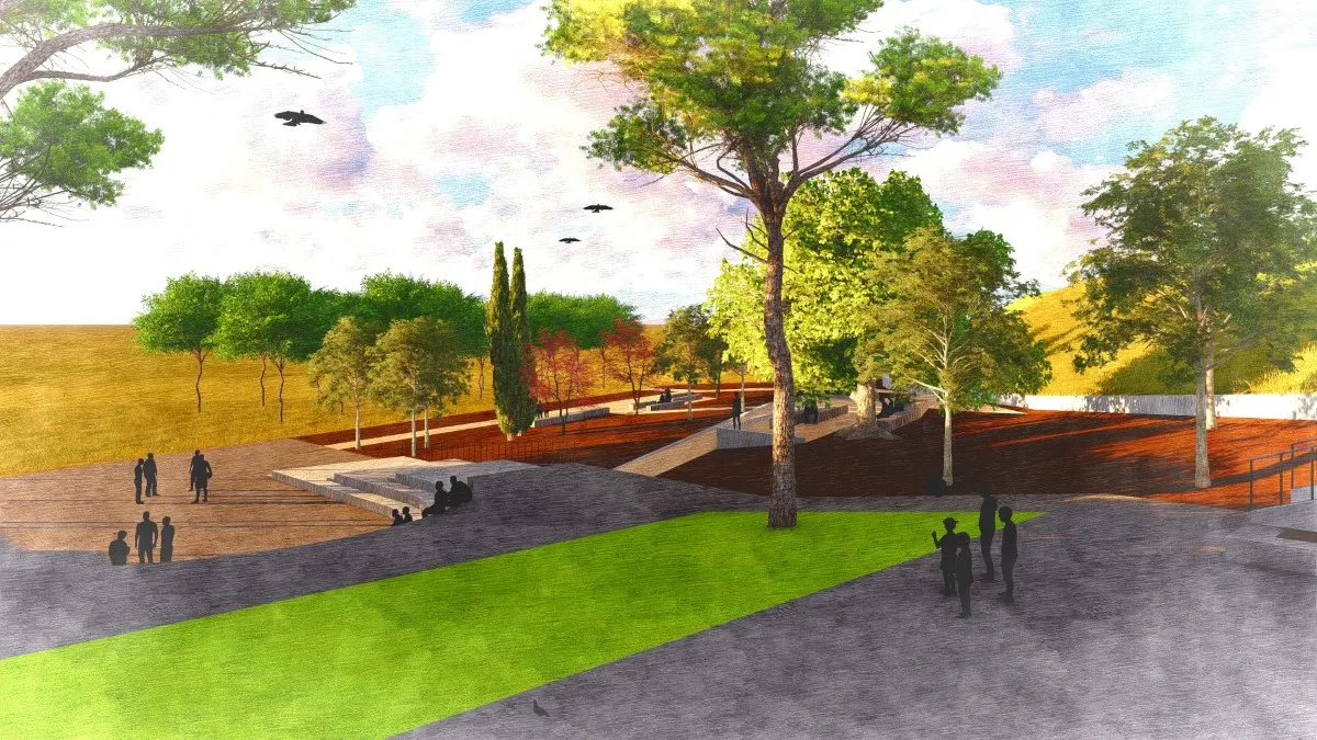 Parque de los pinos render bocetos (1)