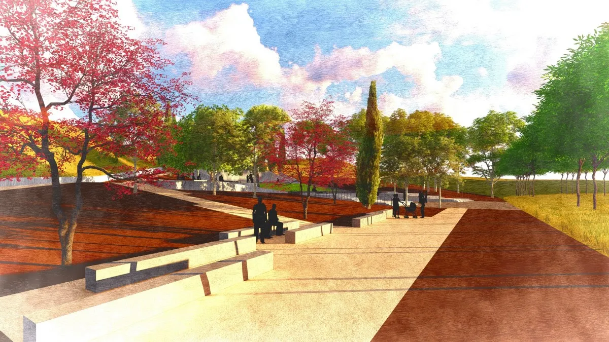 Parque de los pinos render bocetos (3)