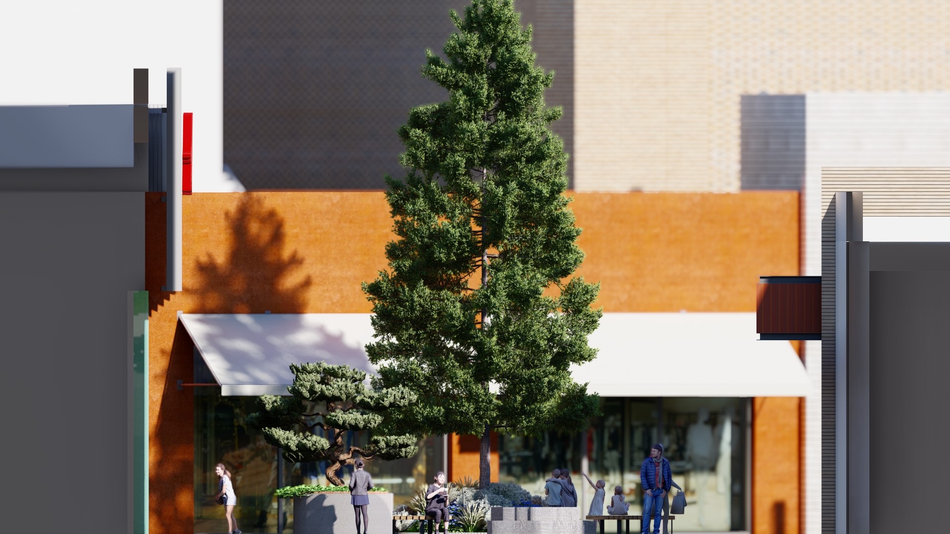Cc promenade lleida alzados (5)